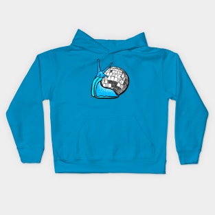 Disco Snail Kids Hoodie